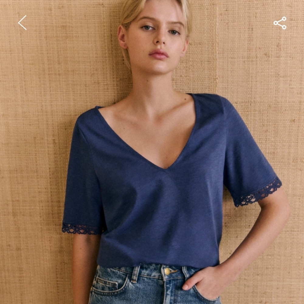 Sezane Lorna Top